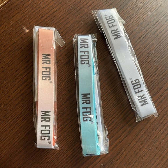🎉🎉HP🎉🎉 Mr Fog Lanyard- ALL WHITE COLOR. Qty: 6 - Picture 1 of 6